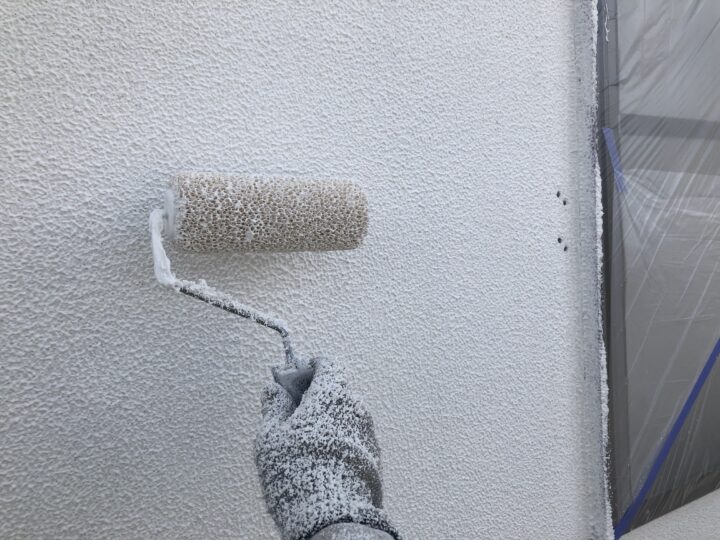 外壁ﾓﾙﾀﾙ面　下塗り