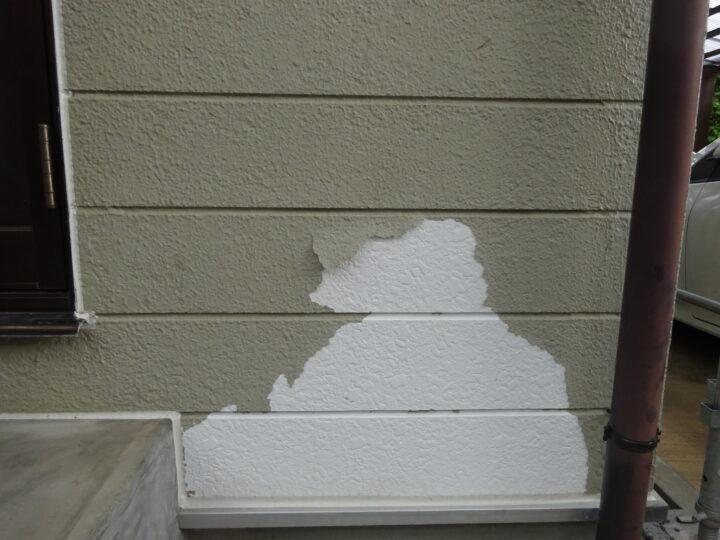外壁　塗膜剥離