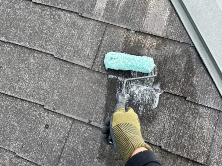 【屋根塗装工事】バイオ洗浄