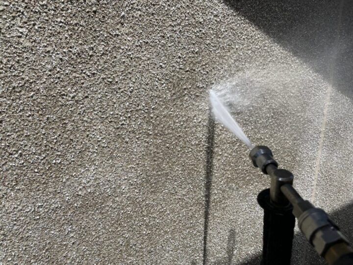 外壁 モルタル 高圧洗浄