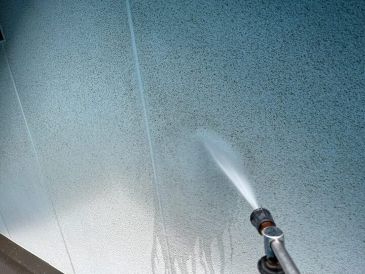 【外壁塗装工事】高圧洗浄