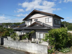 島根県松江市Ｍ様邸外壁塗装工事／／島根県松江市・安来市・出雲市・大田市・雲南市　鳥取県米子市・境港市の「きじま塗装」