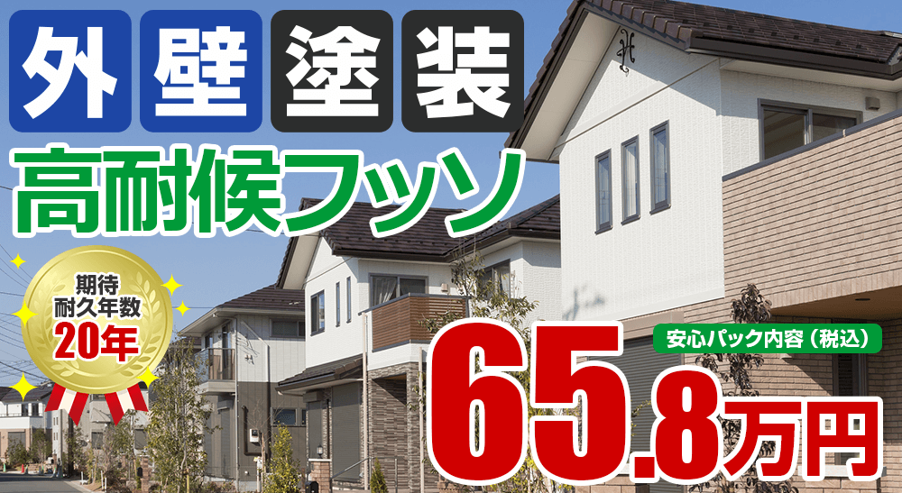 高耐候フッソ塗装塗装 65.8万円