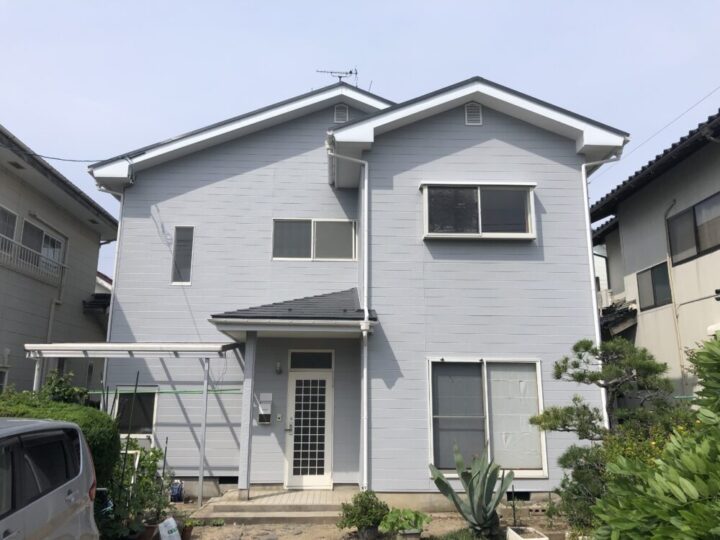 鳥取県米子市M様邸屋根外壁塗装工事／／島根県松江市・安来市・出雲市・大田市・雲南市　鳥取県米子市・境港市の「きじま塗装」