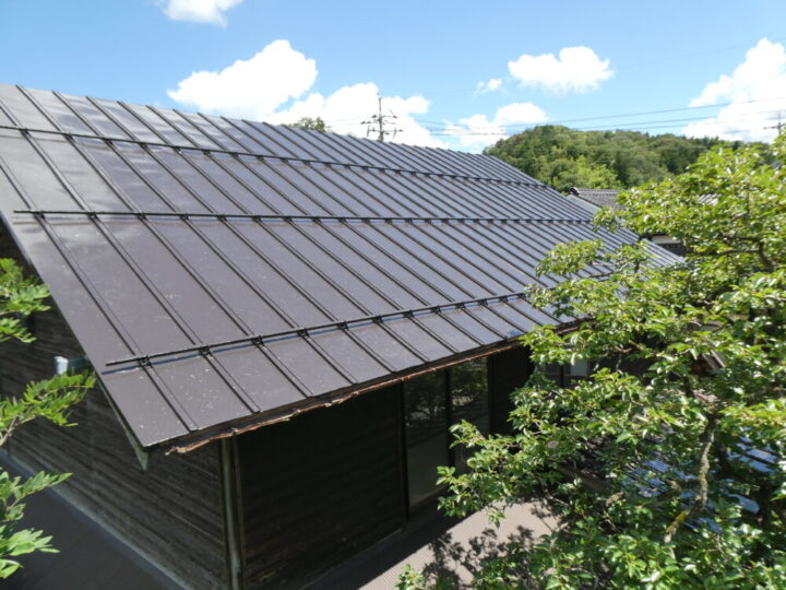 島根県仁多郡奥出雲町A様邸屋根塗装工事／／島根県松江市・安来市・出雲市・大田市・雲南市　鳥取県米子市・境港市の「きじま塗装」