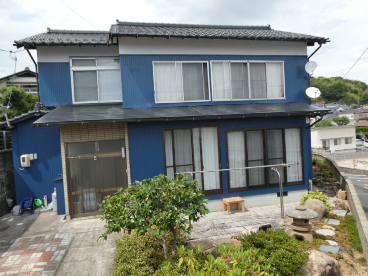 島根県松江市S様邸外壁塗装工事／／島根県松江市・安来市・出雲市・大田市・雲南市　鳥取県米子市・境港市の「きじま塗装」