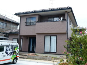 島根県出雲市K様邸外壁塗装工事//島根県松江市・出雲市・大田市・雲南市・鳥取県米子市・境港市の「きじま塗装」