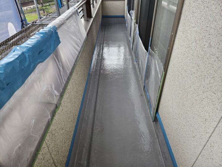 トップコート塗布