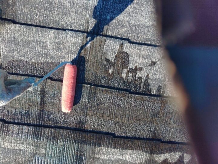 下塗(シーラー)1回目