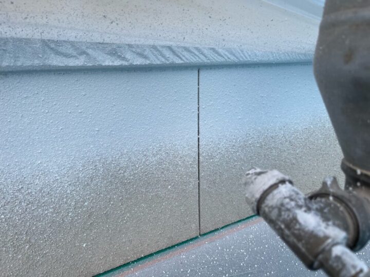 幕板交換後 下地パターン復旧