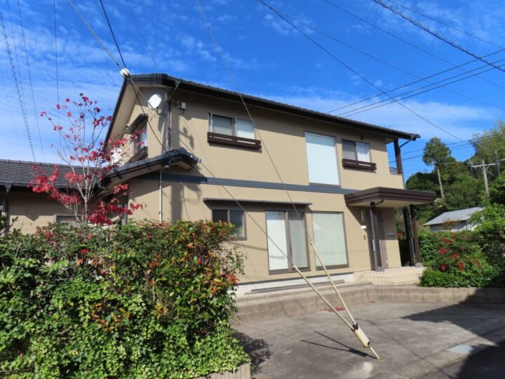 島根県市松江市F様邸外壁塗装工事／／島根県松江市・出雲市・大田市・雲南市・鳥取県米子市・境港市の「きじま塗装」