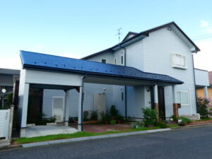 島根県出雲市I様邸屋根外壁塗装工事／／島根県松江市・出雲市・大田市・雲南市・鳥取県米子市・境港市の「きじま塗装」