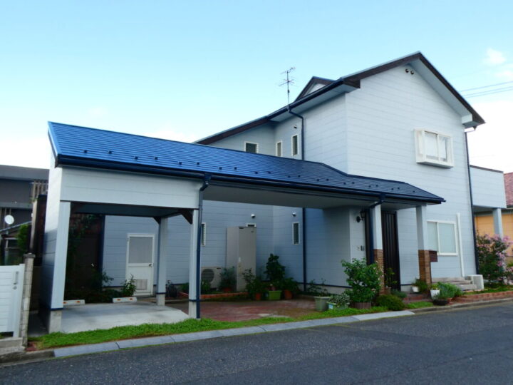 島根県出雲市I様邸屋根外壁塗装工事／／島根県松江市・出雲市・大田市・雲南市・鳥取県米子市・境港市の「きじま塗装」