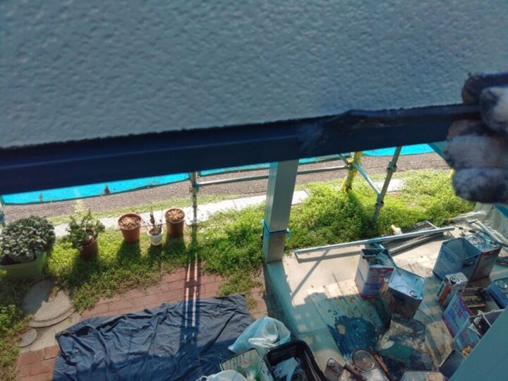 オーバーハング水切り