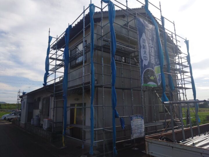 【足場仮設工事】