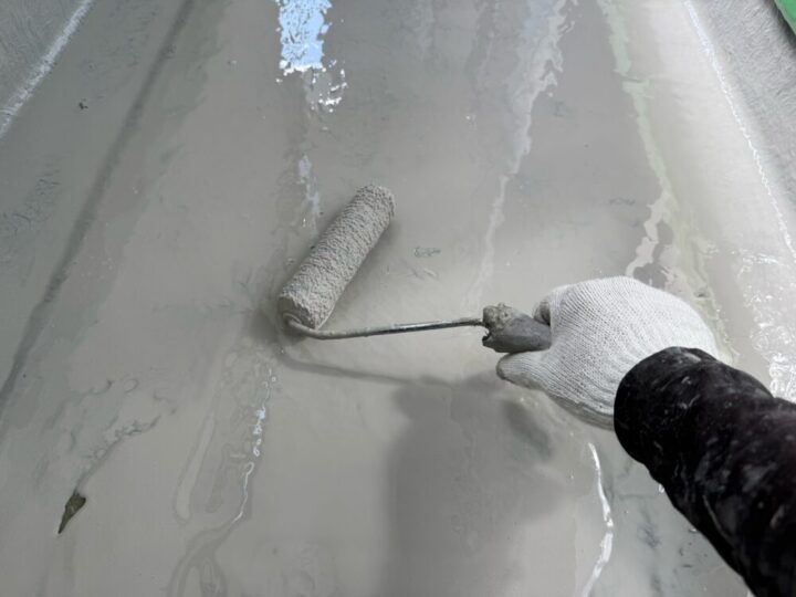 トップコート塗布