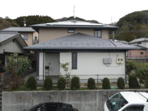 島根県大田市O様邸屋根外壁塗装工事／／島根県松江市・出雲市・大田市・雲南市・鳥取県米子市・境港市の「きじま塗装」