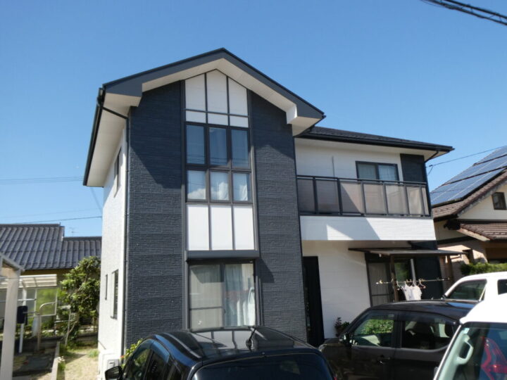 島根県出雲市I様邸屋根外壁塗装工事／／島根県松江市・出雲市・大田市・雲南市・鳥取県米子市・境港市の「きじま塗装」
